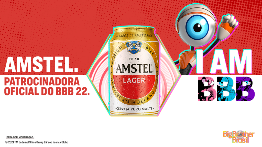 Cerveja Amstel no Big Brother Brasil